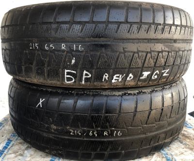 Лот: 14669444. Фото: 1. Шина 215/65 R16 215/65/16 Bridgestone... Шины