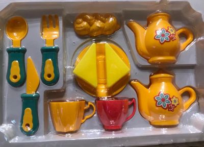 Лот: 19865749. Фото: 1. Игровой набор Посудка, пластик... Игровые наборы