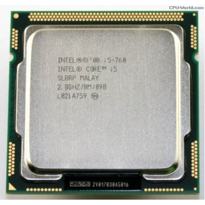 Лот: 3817291. Фото: 1. Процессор Intel Core i5-760 2... Процессоры