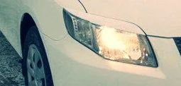 Лот: 4417834. Фото: 1. Реснички на фары Toyota Fielder... Детали тюнинга