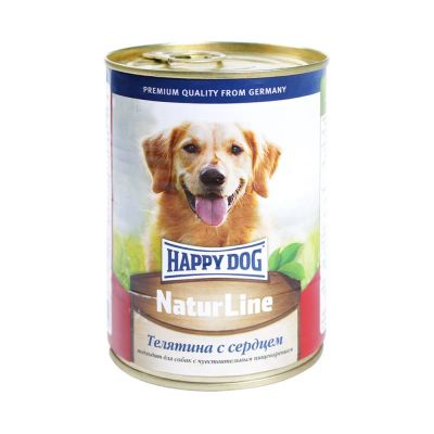 Лот: 10400182. Фото: 1. корм Happy Dog Для Собак Телятина... Корма