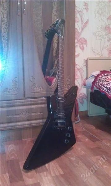 Лот: 1879342. Фото: 1. EPIPHONE Goth 1958 Explorer. Гитары