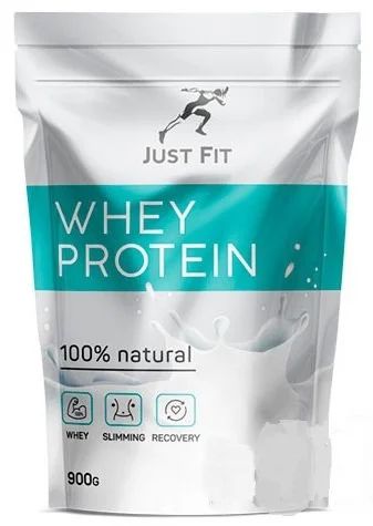 Лот: 18820795. Фото: 1. JUST FIT Whey Protein 100% Natural... Спортивное питание, витамины