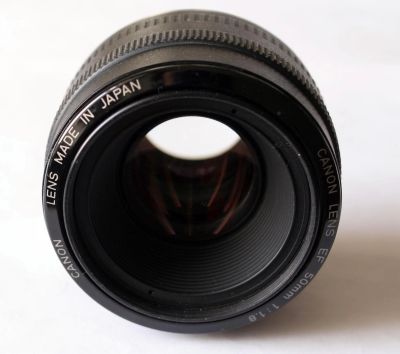 Лот: 25128785. Фото: 1. CANON LENS EF 50mm 1:1.8 MKI. Объективы