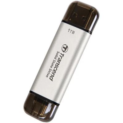 Лот: 21437220. Фото: 1. Внешний диск SSD Transcend 1TB... USB-флеш карты