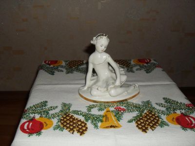 Лот: 6593423. Фото: 1. Статуэтка фарфоровая Балерина... Фарфор, керамика