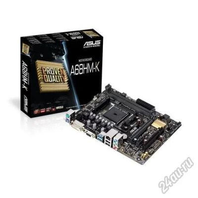 Лот: 5696353. Фото: 1. Мат.плата SocFM2 AMD A68 Asus... Материнские платы