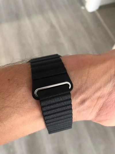 Лот: 16201471. Фото: 1. Кожаный ремешок Apple Watch. Ремешки, браслеты