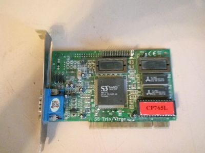 Лот: 8197846. Фото: 1. Видеокарта S3 Trio 64V+ PCI. Видеокарты