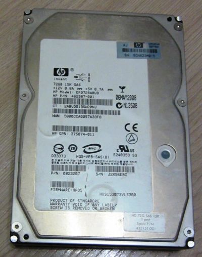Лот: 12586701. Фото: 1. Жесткий диск Hitachi Ultrastar... Жёсткие диски (HDD)