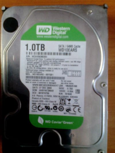 Лот: 11135391. Фото: 1. Жесткий диск Western Digital WD10ears... Внешние жесткие диски