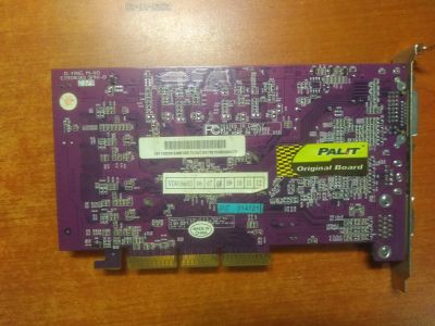 Лот: 18342088. Фото: 1. видеокарта GF FX5200 64mb (покупатель... Видеокарты