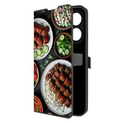 Лот: 25543164. Фото: 1. Чехол Krutoff Eco Book "Застолье... Чехлы, бамперы