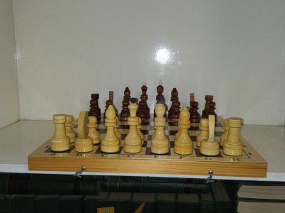 Лот: 23717547. Фото: 1. Шахматы деревянные. Игрушки