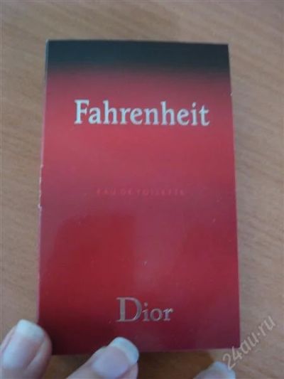 Лот: 1017904. Фото: 1. Пробник Fahrenheit от Dior с пульверизатором. Унисекс парфюмерия