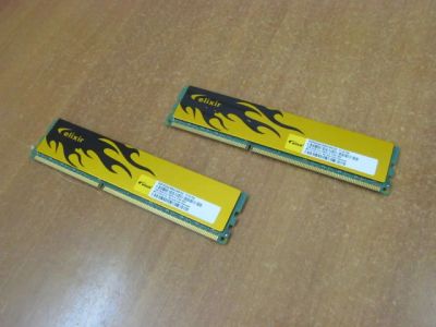 Лот: 6603758. Фото: 1. Память DDR-3 2 по 2GB 1600. Оперативная память