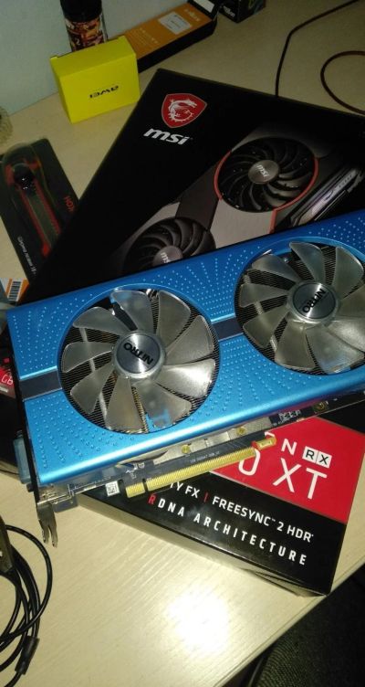 Лот: 16410234. Фото: 1. Sapphire Radeon RX 590 NITRO... Видеокарты