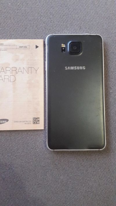 Лот: 17629124. Фото: 1. Samsung Alpha SM-G850F 32Gb Black. Смартфоны