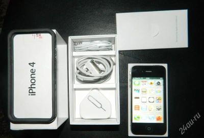 Лот: 1590889. Фото: 1. iPhone 4 (16 GB) срочно только... Смартфоны