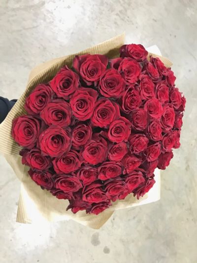 Лот: 12287694. Фото: 1. 51 роза эквадор! Красноярск! Доставка... Свежие цветы