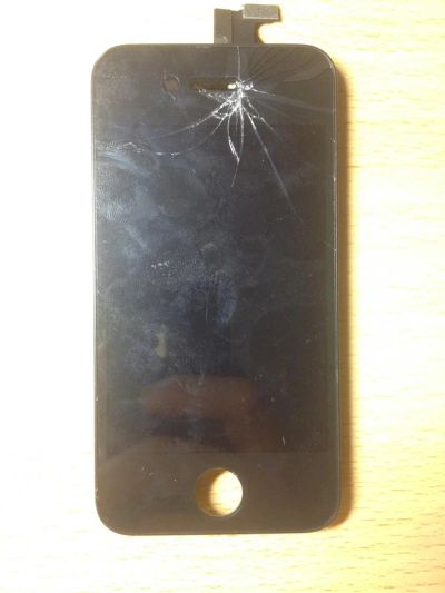 Лот: 3578519. Фото: 1. Дисплей для iphone 4s Разбито... Дисплеи, дисплейные модули, тачскрины