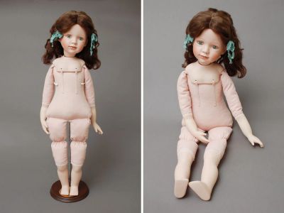 Лот: 9628919. Фото: 1. Тело для фарфоровой куклы. Куклы