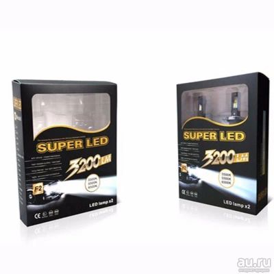 Лот: 9346953. Фото: 1. светодиодные лампы Н4 Super Led... Оптика и освещение