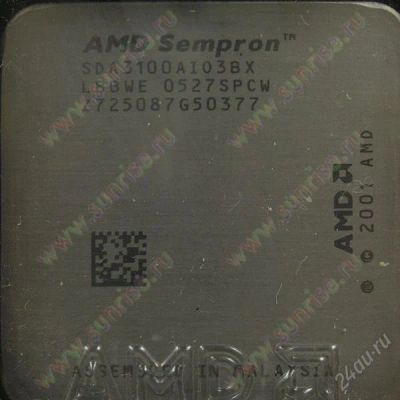 Лот: 1501115. Фото: 1. CPU AMD Sempron 3100+ Palermo... Процессоры