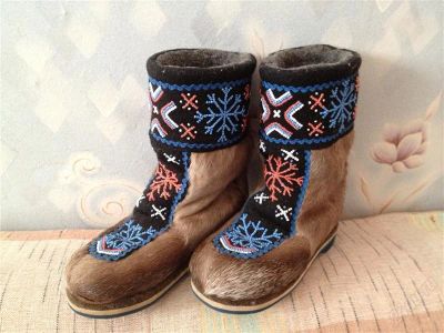 Лот: 2135495. Фото: 1. Унты детские. Валенки, угги, унты