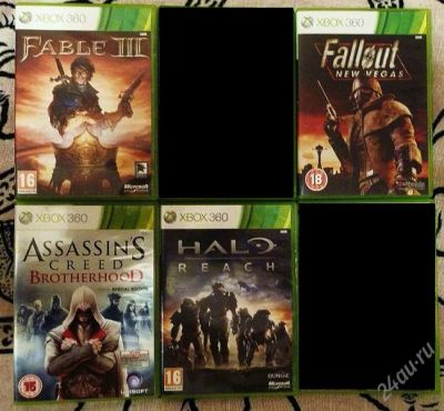 Лот: 2400761. Фото: 1. fallout new vegas, halo reach... Игры для консолей
