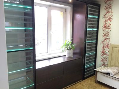 Лот: 6900153. Фото: 1. Горка венге. Гостиные, стенки, горки