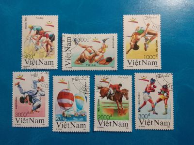 Лот: 19949876. Фото: 1. Спорт марки полная серия. Марки