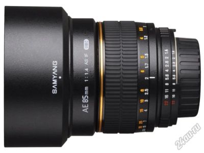 Лот: 5628558. Фото: 1. Samyang 85mm f/1.4 AS IF UMC AE... Объективы