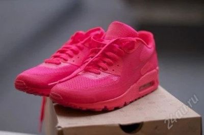 Лот: 2901288. Фото: 1. nike air max 90 hyperfuse розовые. Кеды, кроссовки, слипоны