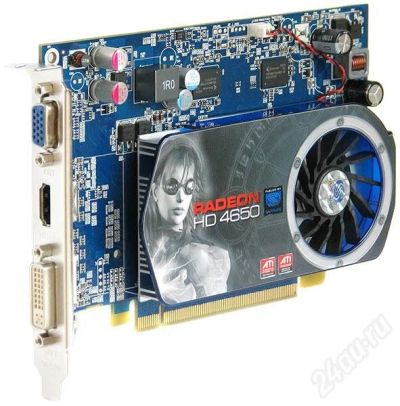 Лот: 204420. Фото: 1. Radeon HD4650, DDR -III на гарантии. Видеокарты