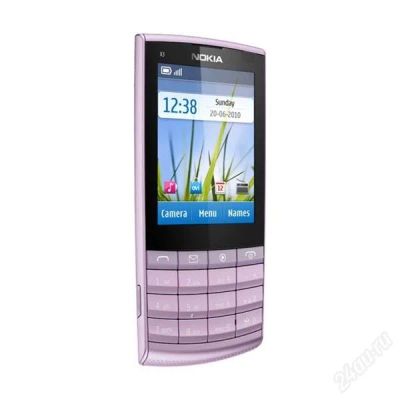 Лот: 1793906. Фото: 1. Сотовый телефон Nokia x3-02. Кнопочные мобильные телефоны