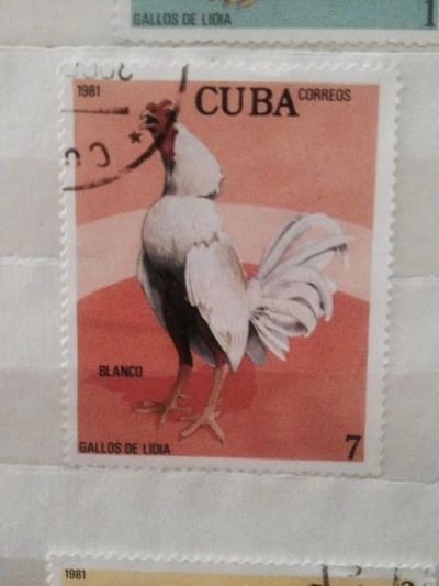Лот: 7556301. Фото: 1. Продам марку Cuba correos Blanco... Марки