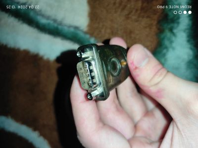 Лот: 21988032. Фото: 1. Преобразователь интерфейса USB-RS232... Шлейфы, кабели, переходники