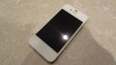 Лот: 4800323. Фото: 1. Apple iPhone 4 16gb белый... Смартфоны