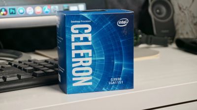 Лот: 12771962. Фото: 1. Процессор Intel celeron G3930... Процессоры