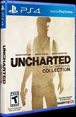 Лот: 9081740. Фото: 1. Лицензионный диск для PS4 Uncharted... Игры для консолей