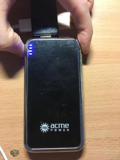 Лот: 9042469. Фото: 1. Повербанк Acme US-25 4000 mAh. Внешние, портативные аккумуляторы для смартфонов (Power bank)
