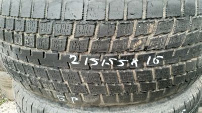 Лот: 16621944. Фото: 1. 215/55 R16 Bridgestone одно. Шины