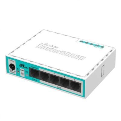 Лот: 21590803. Фото: 1. Маршрутизатор MikroTik hEX lite. Маршрутизаторы (роутеры)