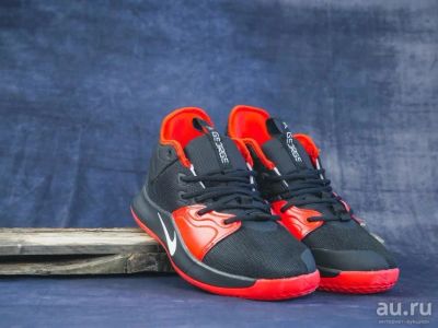 Лот: 14957644. Фото: 1. Кроссовки Nike PG 3 EP black/red. Кеды, кроссовки, слипоны