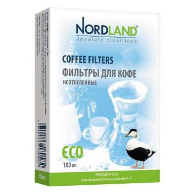 Лот: 25411021. Фото: 1. Фильтры для кофе Nordland неотбеленные... Другое (аксессуары)