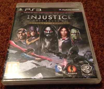 Лот: 6565182. Фото: 1. Диск injustice для Sony PlayStation... Игры для консолей
