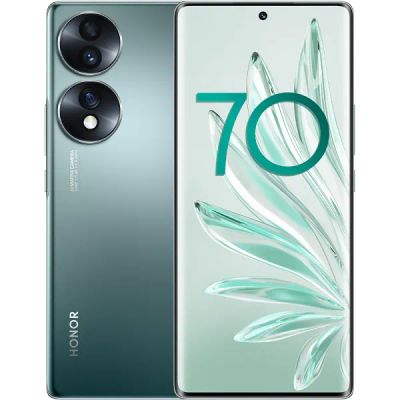 Лот: 22219527. Фото: 1. Смартфон HONOR 70 128GB Изумрудно-зеленый... Смартфоны