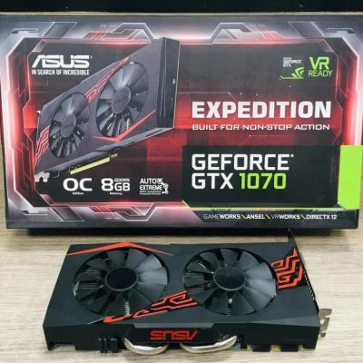 Лот: 15024943. Фото: 1. Видеокарта Asus Geforce 1070 8Gb. Видеокарты