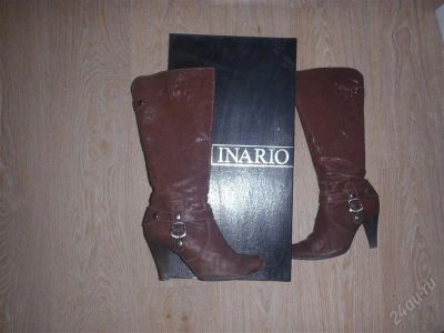 Лот: 2640545. Фото: 1. Продам сапоги Inario р. 37 (можно... Сапоги